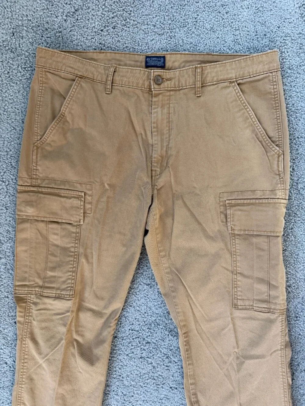 Levi’s 541 Athletic Fit Cargo Twill Pants Caraway Tan Khaki 38x32 PC9-24877